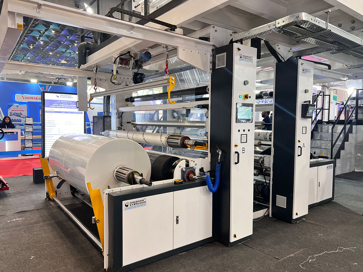 Energy Efficiency for 3 Layer IBC Blown Film Extrusion Machine